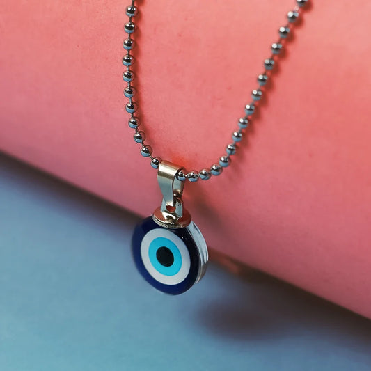 PM Modi Evil Eye Pendant Necklace- Unisex Turkish Protection Charm