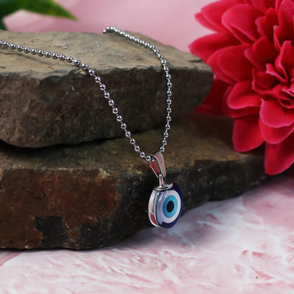 PM Modi Evil Eye Pendant Necklace- Unisex Turkish Protection Charm