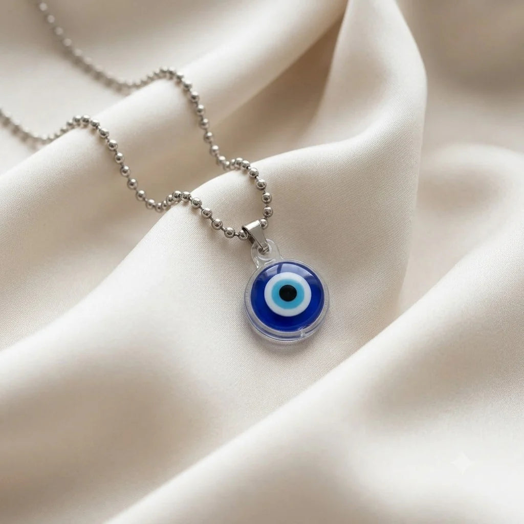 PM Modi Evil Eye Pendant Necklace- Unisex Turkish Protection Charm