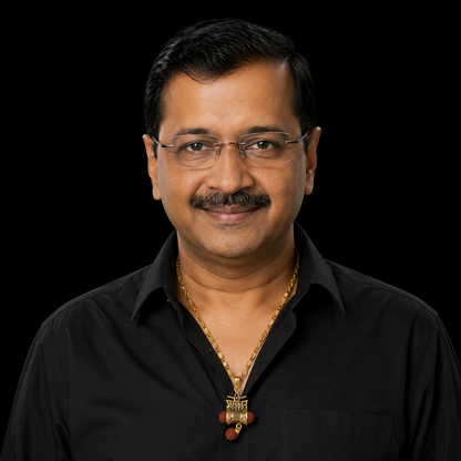 Kejriwal's Gold Finish Mahakal Rudraksha Damru Pendant Chain | Spiritual Protector